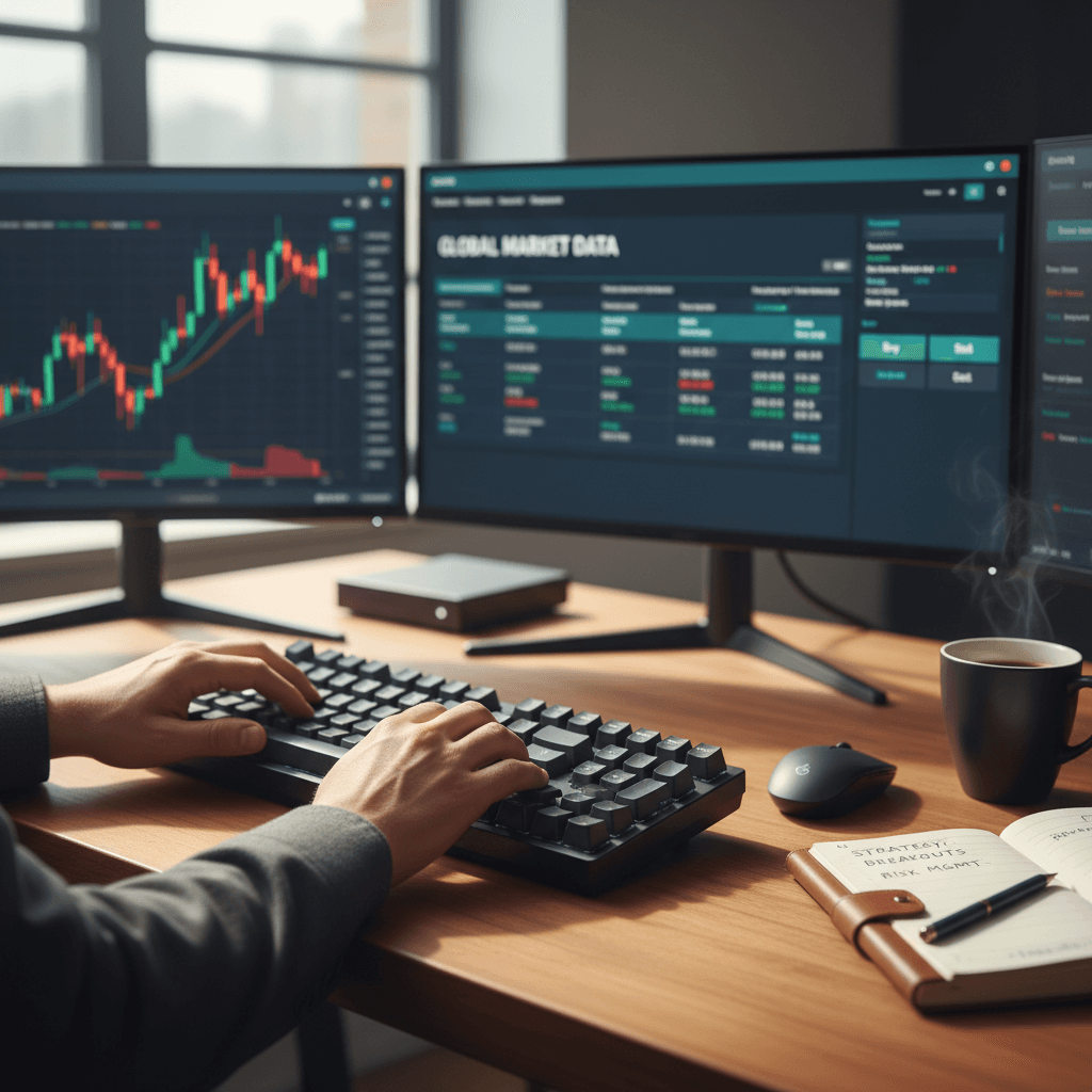 Pre-event trading setup positioning